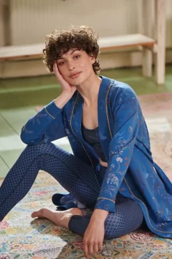 Pip Studio Strandkleding<Kimono Isola Blauw