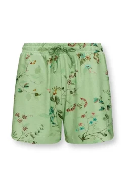 Pip Studio Shorts / Korte Broeken<Korte Broek Kawai Flower Licht Groen