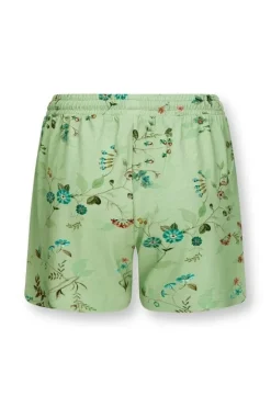 Pip Studio Shorts / Korte Broeken<Korte Broek Kawai Flower Licht Groen