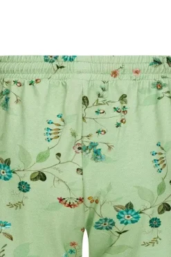 Pip Studio Shorts / Korte Broeken<Korte Broek Kawai Flower Licht Groen