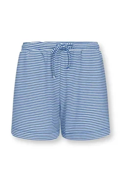 Pip Studio Shorts / Korte Broeken<Korte Broek Little Sumo Stripe Kobalt Blauw