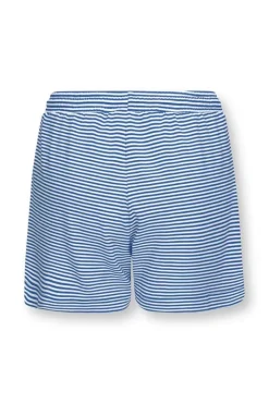 Pip Studio Shorts / Korte Broeken<Korte Broek Little Sumo Stripe Kobalt Blauw