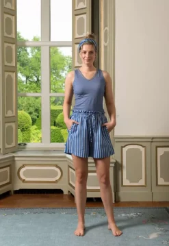 Pip Studio Shorts / Korte Broeken<Korte Broek Sumo Stripe Blauw