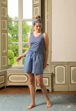 Pip Studio Shorts / Korte Broeken<Korte Broek Sumo Stripe Blauw