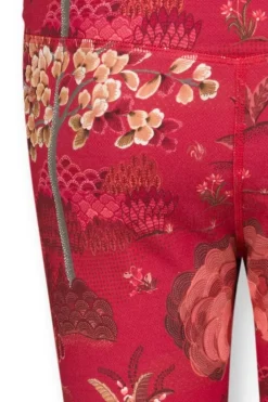 Pip Studio Sportbroeken<Korte Sportbroek Japanese Garden Rood