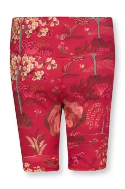 Pip Studio Sportbroeken<Korte Sportbroek Japanese Garden Rood