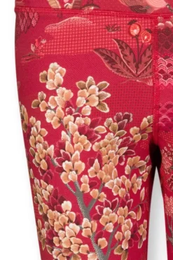 Pip Studio Sportbroeken<Korte Sportbroek Japanese Garden Rood