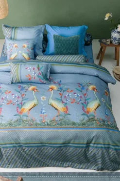 Pip Studio Kussenslopen<Kussensloop Flirting Birds Blauw