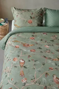 Pip Studio Kussenslopen<Kussensloop Good Nightingale Licht Groen
