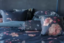 Pip Studio Kussenslopen<Kussensloop Tokyo Bouquet Donker Blauw