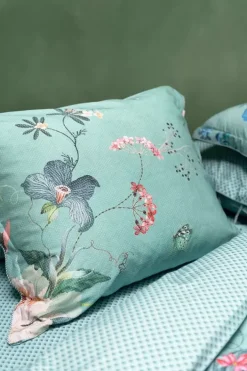 Pip Studio Kussenslopen<Kussensloop Tokyo Bouquet Groen