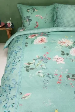Pip Studio Kussenslopen<Kussensloop Tokyo Bouquet Groen