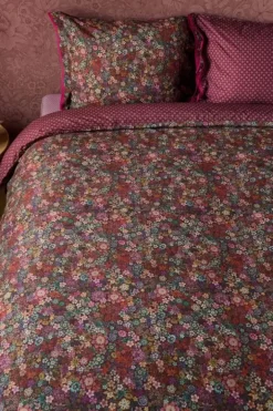 Pip Studio Kussenslopen<Kussensloop Tutti I Fiori Donkerrood