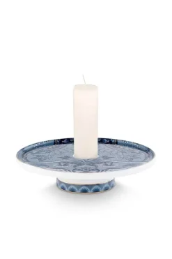 Pip Studio Kandelaars<Kyoto Festival Kaarshouder Blauw 14Cm