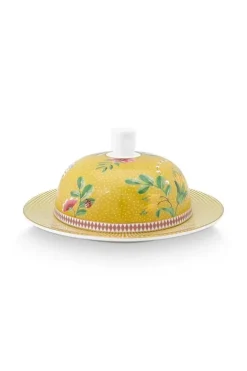 Pip Studio Botervloten<La Majorelle Botervloot Rond Geel