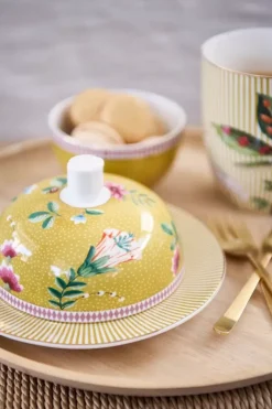 Pip Studio Botervloten<La Majorelle Botervloot Rond Geel