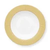 Pip Studio Diepe Borden<La Majorelle Diep Bord 21.5Cm Geel