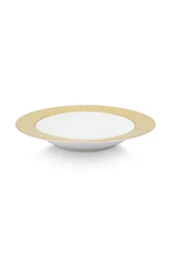 Pip Studio Diepe Borden<La Majorelle Diep Bord 21.5Cm Geel