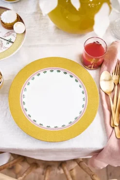 Pip Studio Dinerborden<La Majorelle Dinerbord 26.5Cm Geel