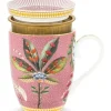 Pip Studio Thee-Eieren<La Majorelle Eenpersoons Thee Roze