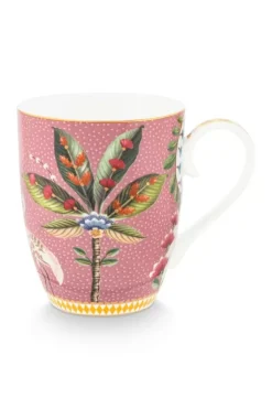 Pip Studio Thee-Eieren<La Majorelle Eenpersoons Thee Roze