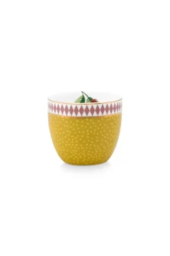Pip Studio Eierdopjes<La Majorelle Eierdopje Geel
