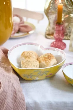 Pip Studio Ovenschalen<La Majorelle Grote Serveerschaal Hart Geel