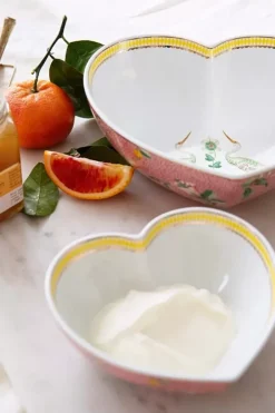 Pip Studio Ovenschalen<La Majorelle Grote Serveerschaal Hart Roze