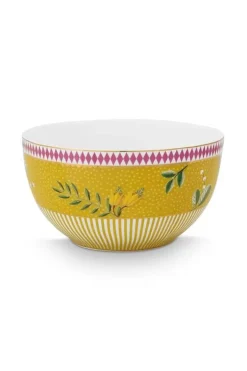 Pip Studio Kommen<La Majorelle Kom 12Cm Geel