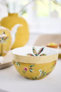 Pip Studio Kommen<La Majorelle Kom 18Cm Geel