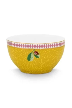 Pip Studio Kommen<La Majorelle Kom Geel 9.5Cm