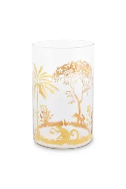 Pip Studio Longdrinkglazen<La Majorelle Longdrinkglas Goud