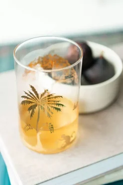 Pip Studio Longdrinkglazen<La Majorelle Longdrinkglas Goud