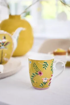Pip Studio Theemokken<La Majorelle Mok Groot Geel