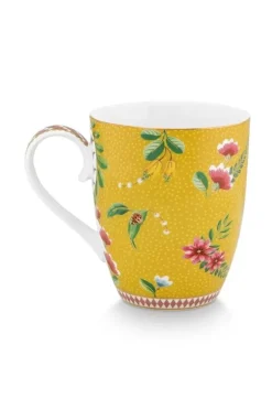 Pip Studio Theemokken<La Majorelle Mok Groot Geel