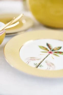 Pip Studio Sets Porseleinen Sets<La Majorelle Ontbijt Set/3 Geel