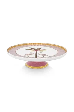 Pip Studio Taartplateaus<La Majorelle Taartplateau Klein Roze