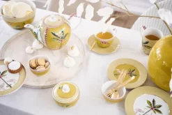Pip Studio Taartplateaus<La Majorelle Taartplateau Klein Geel