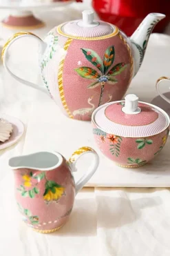 Pip Studio Theepotten<La Majorelle Theepot Groot Roze