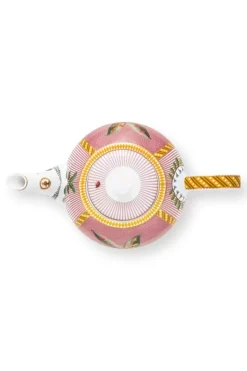 Pip Studio Theepotten<La Majorelle Theepot Groot Roze