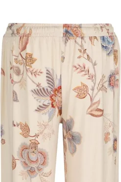 Pip Studio Broeken<Lange Broek Cece Fiore Wit