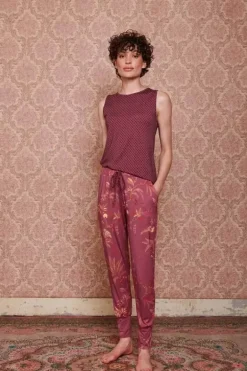 Pip Studio Broeken<Lange Broek Isola Roze