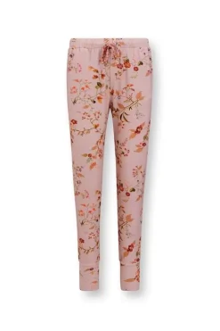 Pip Studio Broeken<Lange Broek Kawai Flower Licht Roze