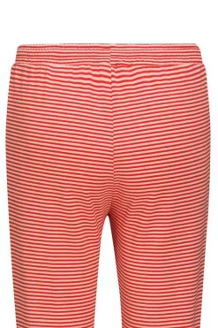 Pip Studio Broeken<Lange Broek Little Sumo Stripe Koraal Rood