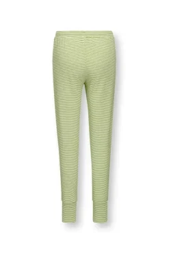 Pip Studio Broeken<Lange Broek Little Sumo Stripe Fel Groen