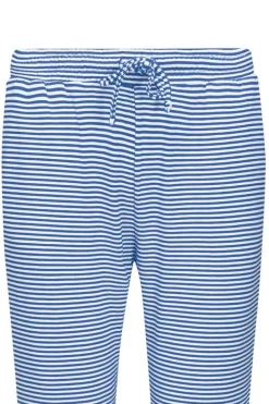 Pip Studio Broeken<Lange Broek Little Sumo Stripe Kobalt Blauw