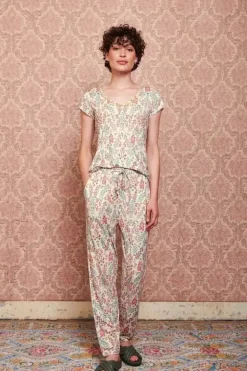 Pip Studio Strandkleding<Lange Broek Primavera Wit