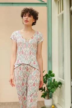 Pip Studio Strandkleding<Lange Broek Primavera Wit