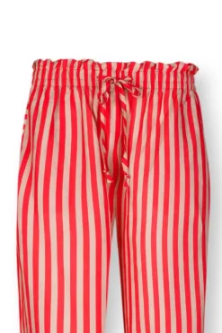 Pip Studio Broeken<Lange Broek Sumo Stripe Rood