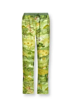 Pip Studio Strandkleding<Lange Broek Toscana Groen